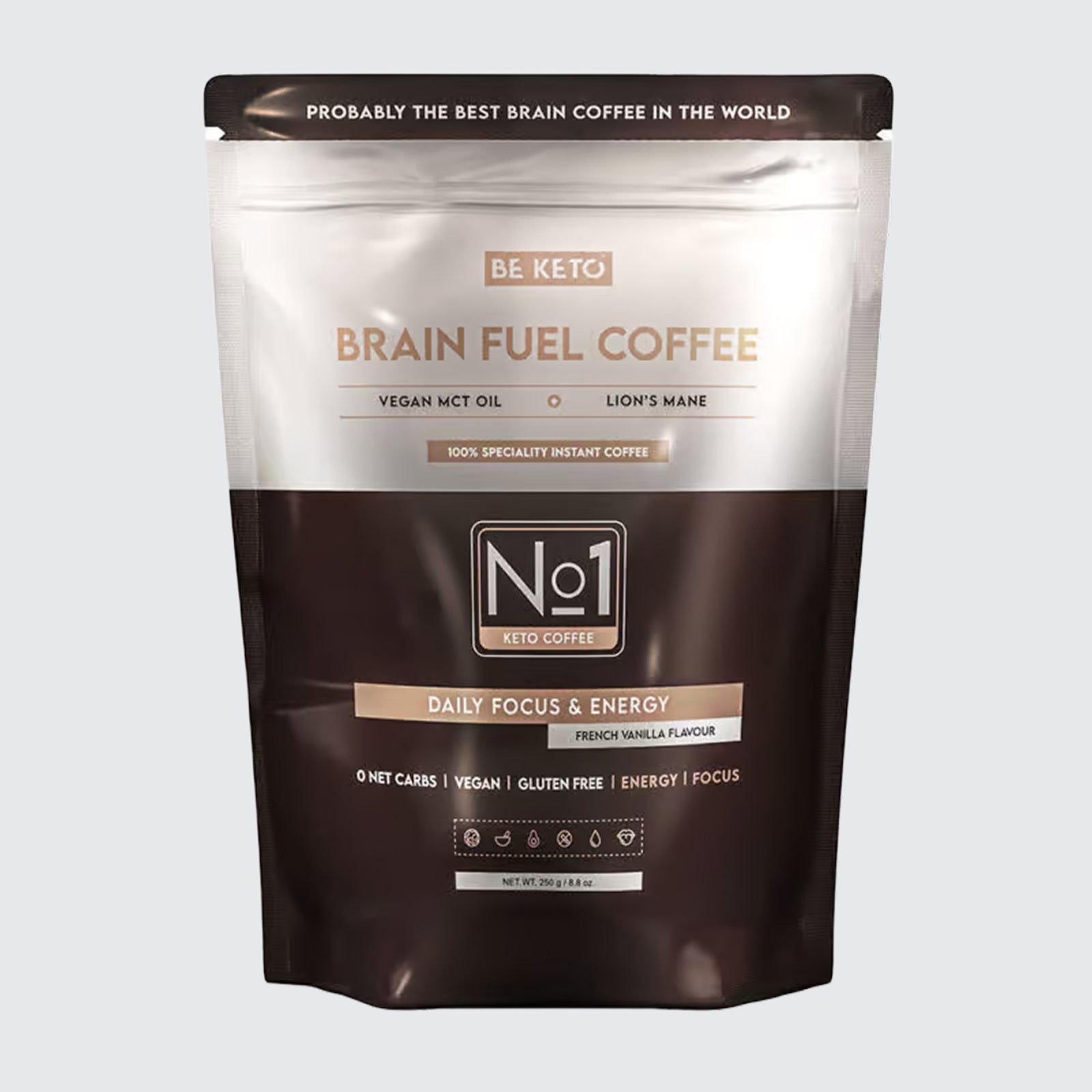 KETO Brain Fuel Coffee - Vegan - Gluten Free