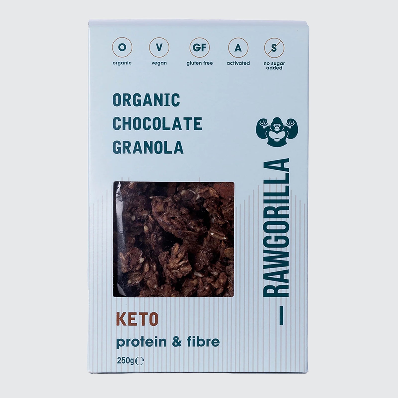 Keto Chocolate Granola - Vegan - Gluten Free - No Added Sugar
