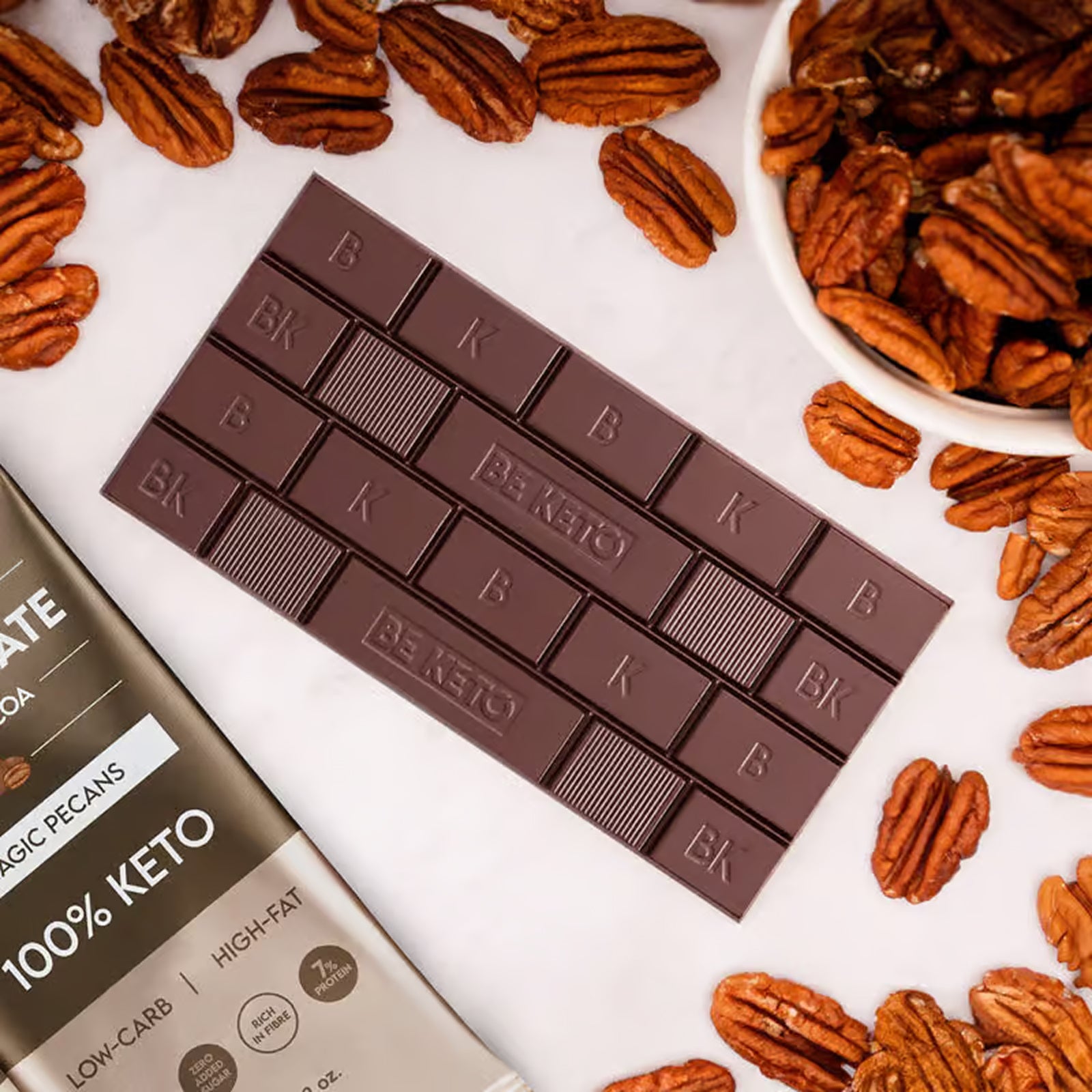 Keto Chocolate + MCT Magic Pecans - Vegan