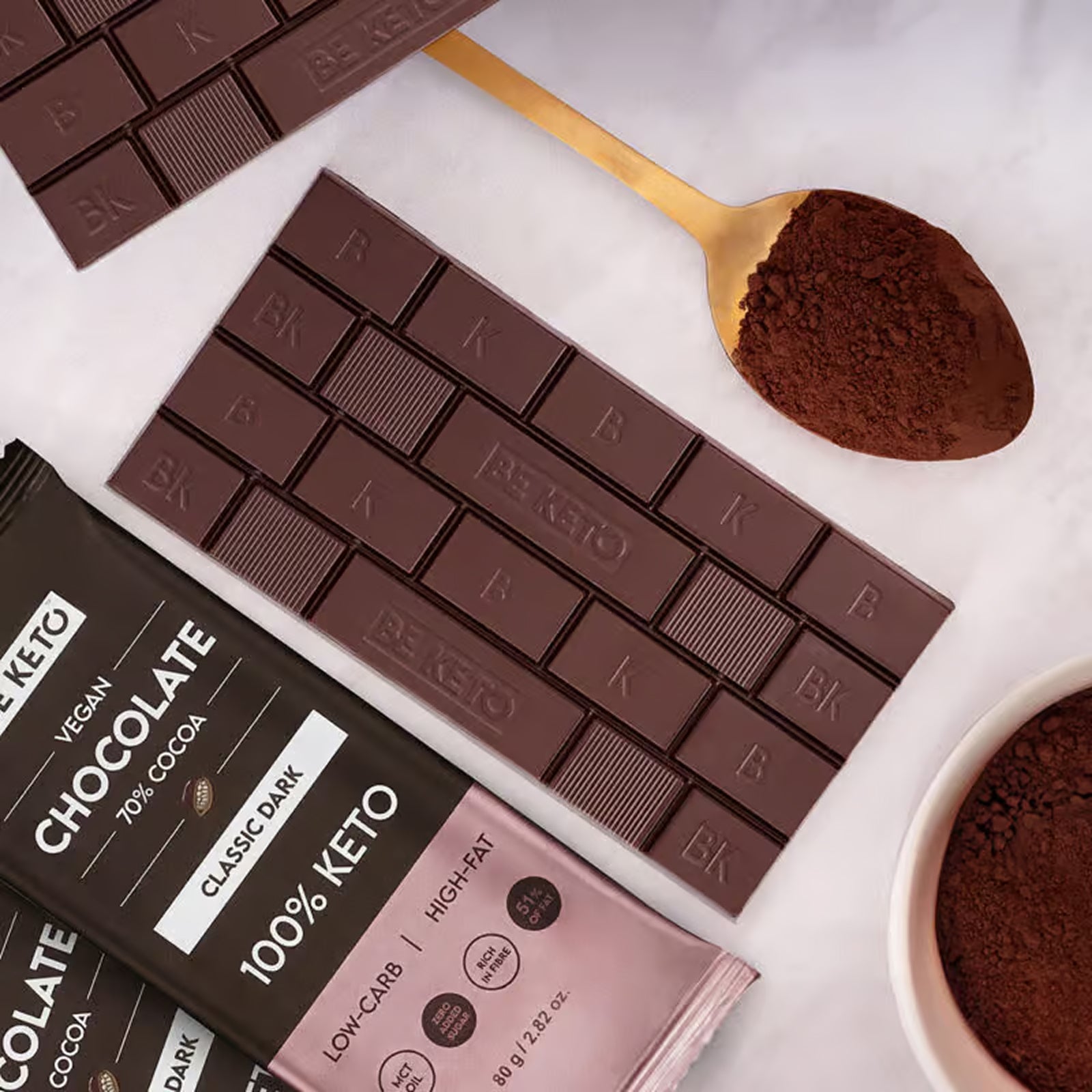 Keto Chocolate + MCT Oil – Classic Dark - Vegan