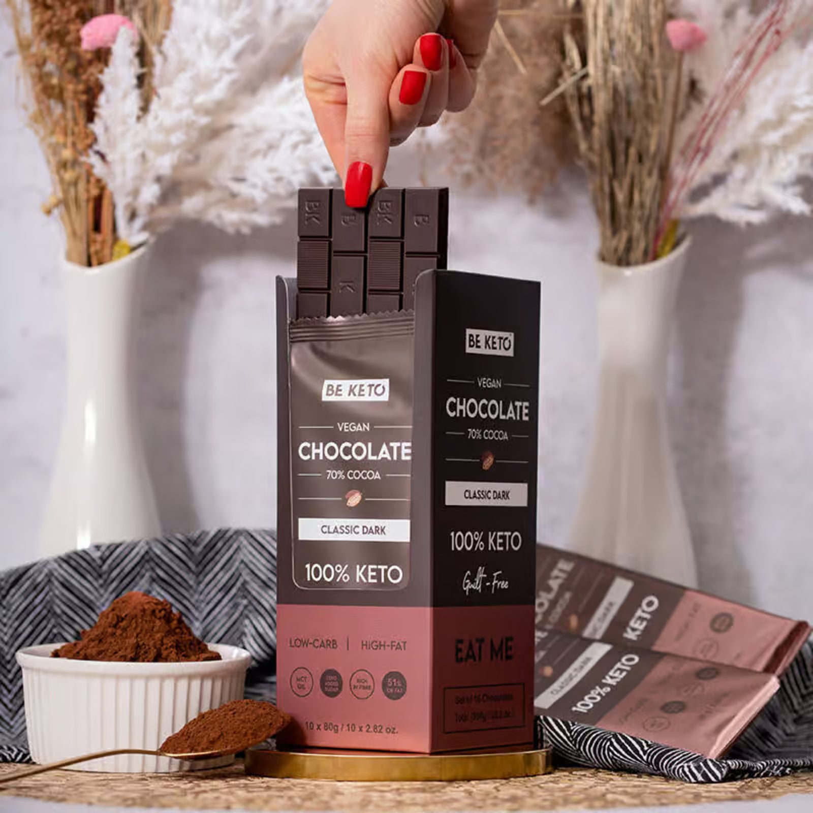 Keto Chocolate + MCT Oil – Classic Dark - Vegan