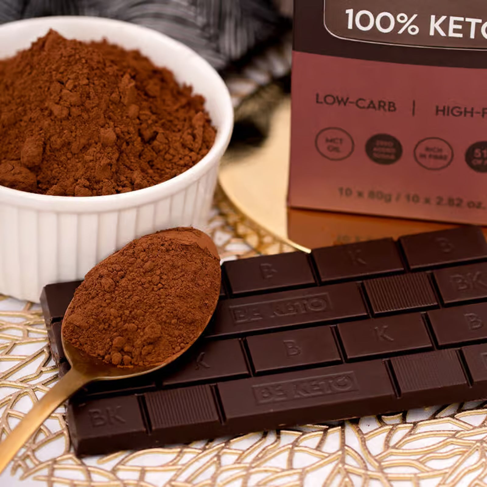 Keto Chocolate + MCT Oil – Classic Dark - Vegan