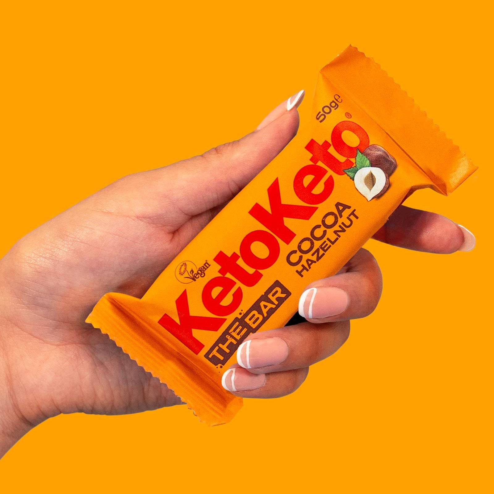 Keto  Cocoa Hazelnut Bar - Vegan