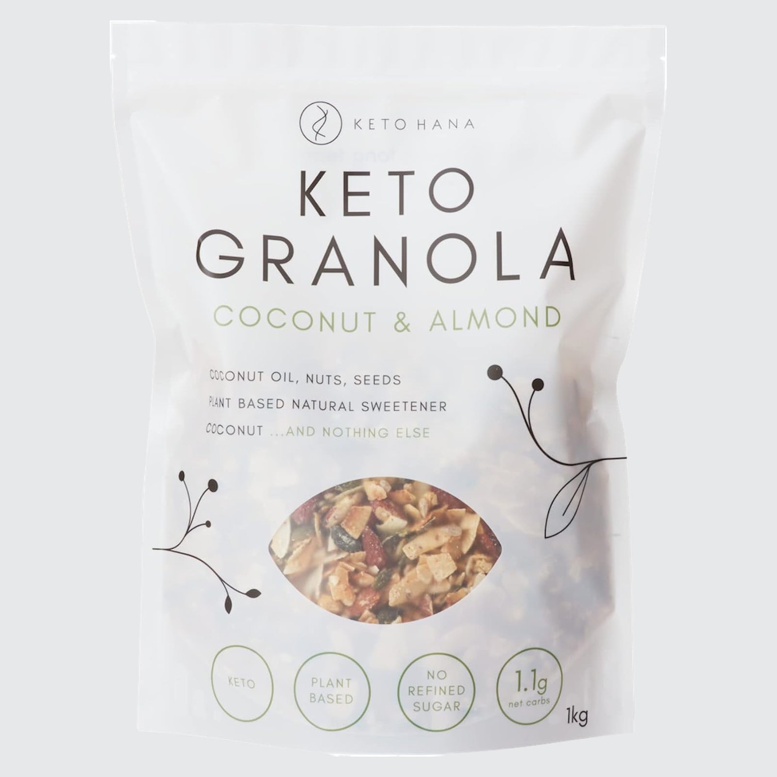 Keto Coconut & Almond (Plant Based) Granola