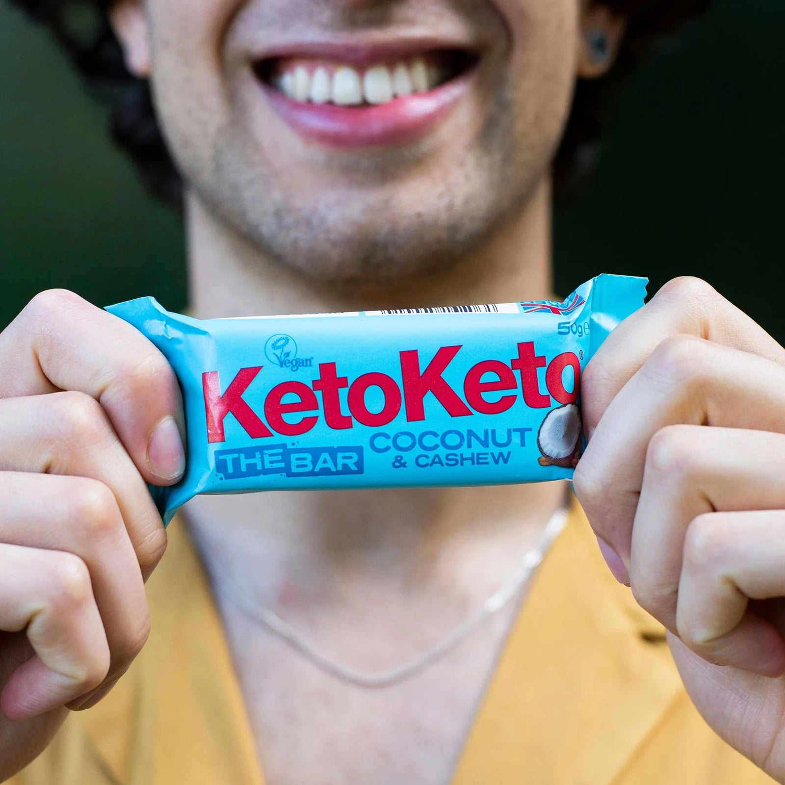 Keto Coconut & Cashew  Bar - Vegan