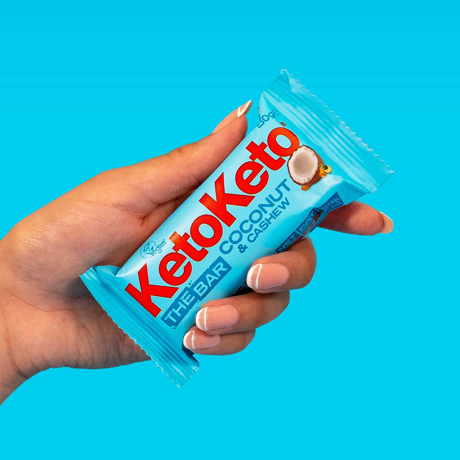 Keto Coconut & Cashew  Bar - Vegan