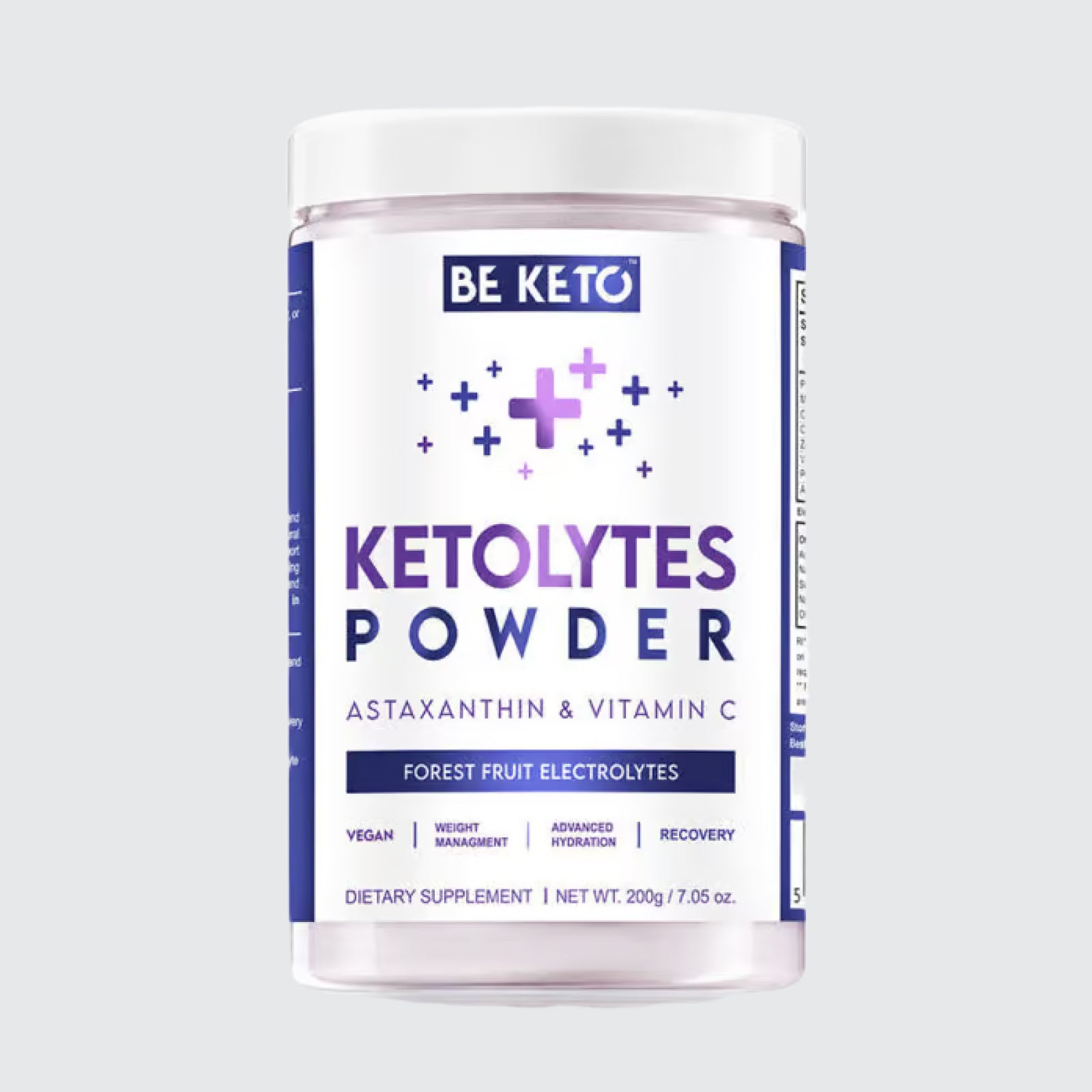 Keto Electrolytes Powder - Forest Fruit - Vegan