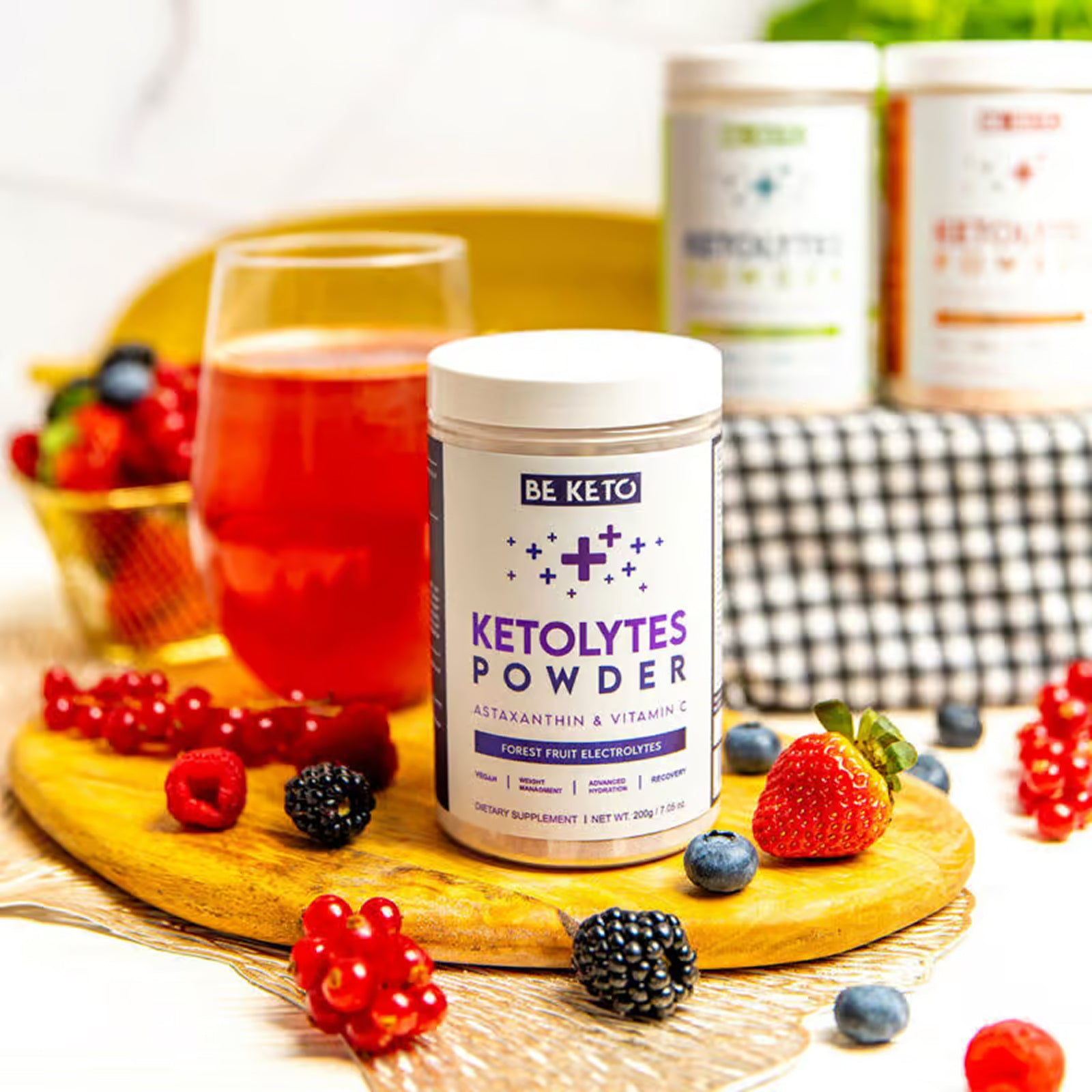 Keto Electrolytes Powder - Forest Fruit - Vegan