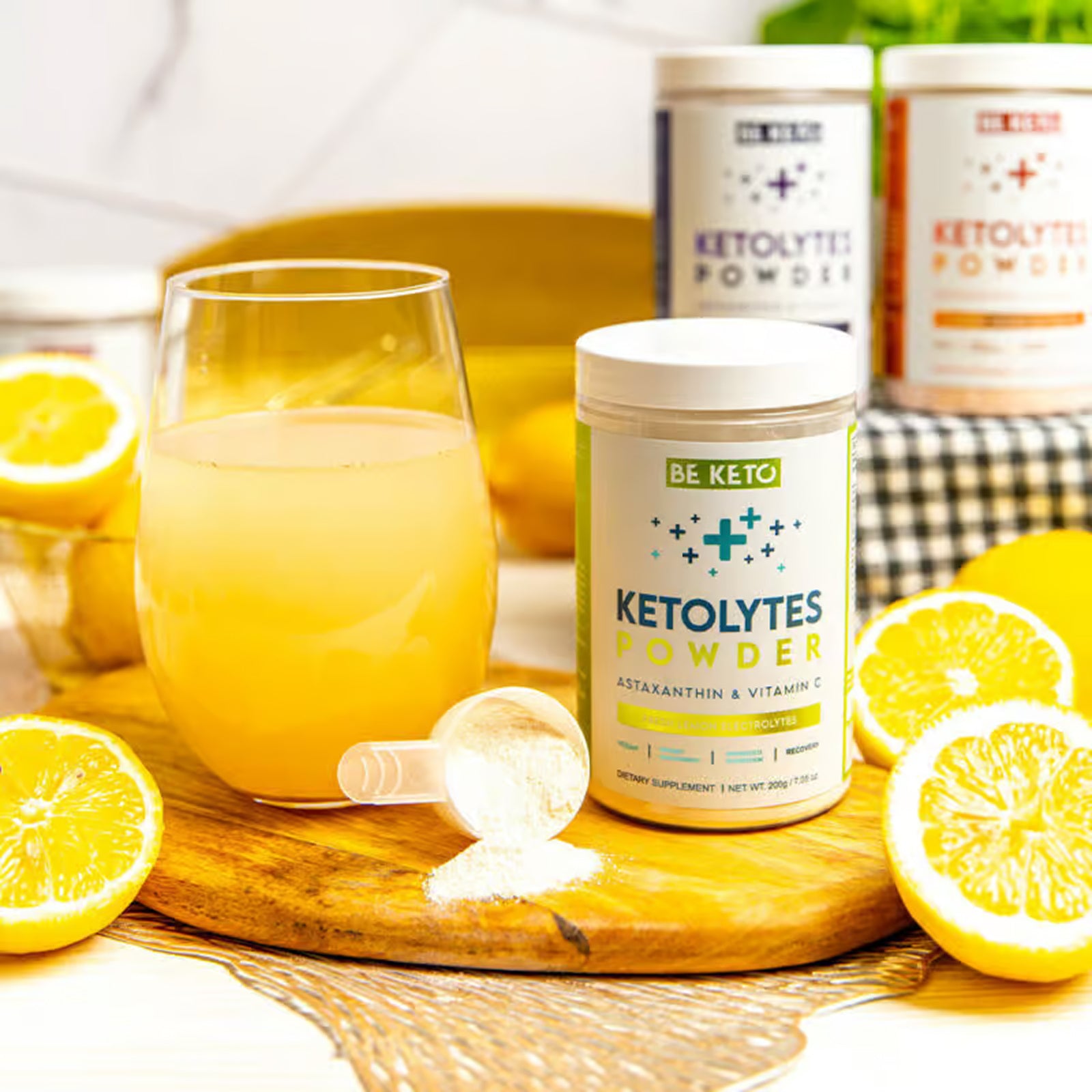 Keto Electrolytes Powder Fresh Lemon - Vegan