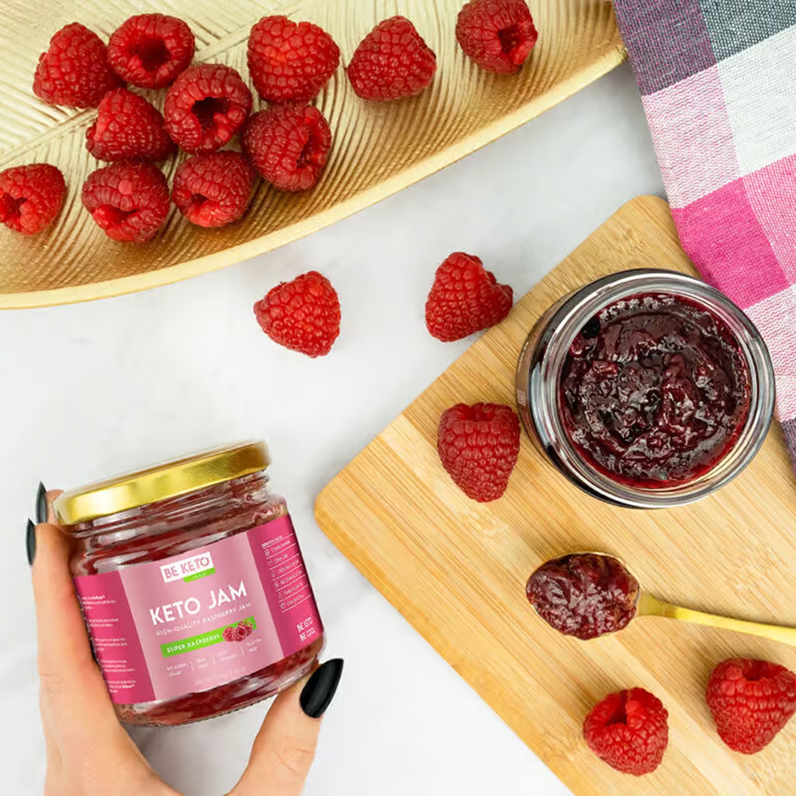 Keto Jam Super Raspberry - Gluten Free
