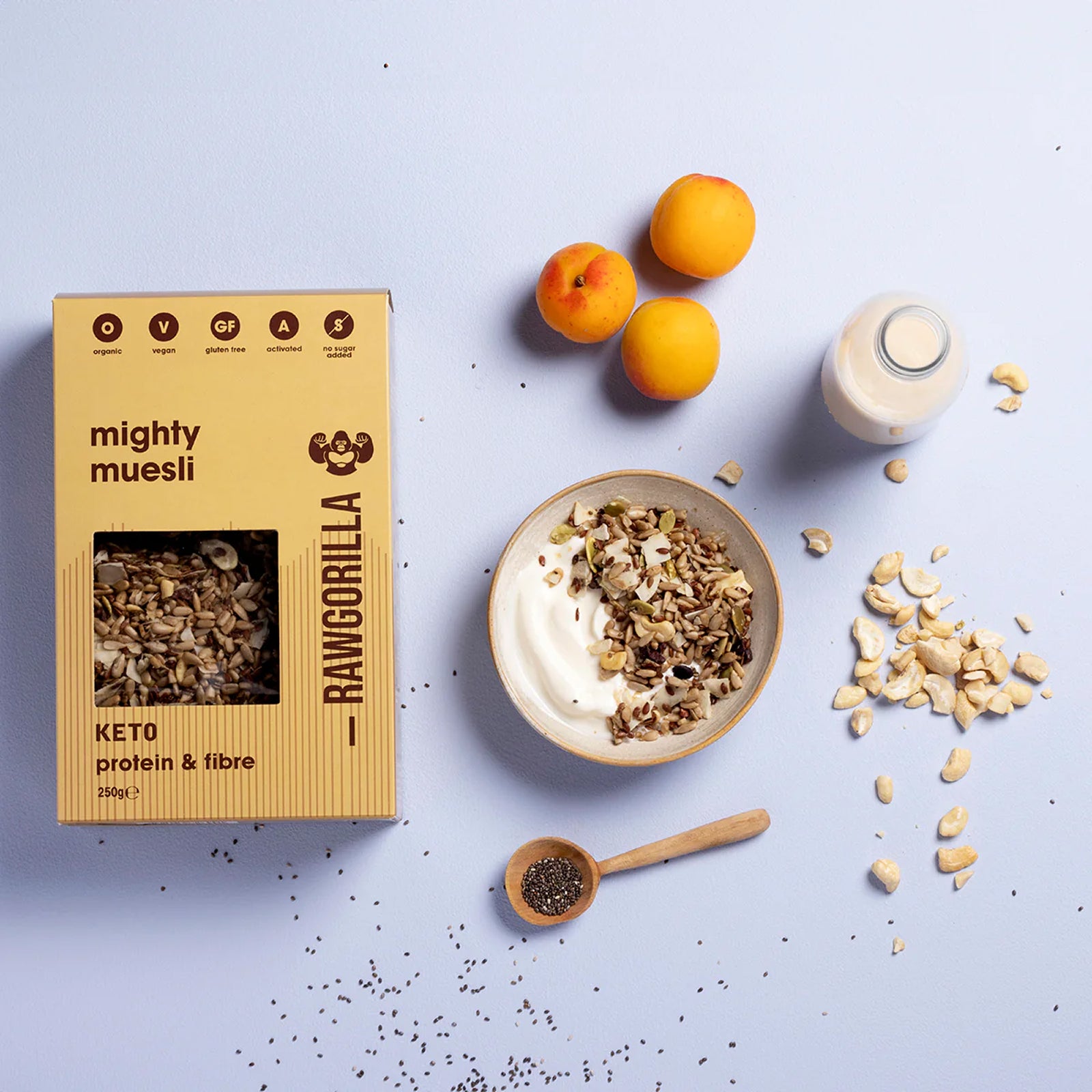 Keto Mighty Muesli - Vegan - Gluten Free - No Added Sugar