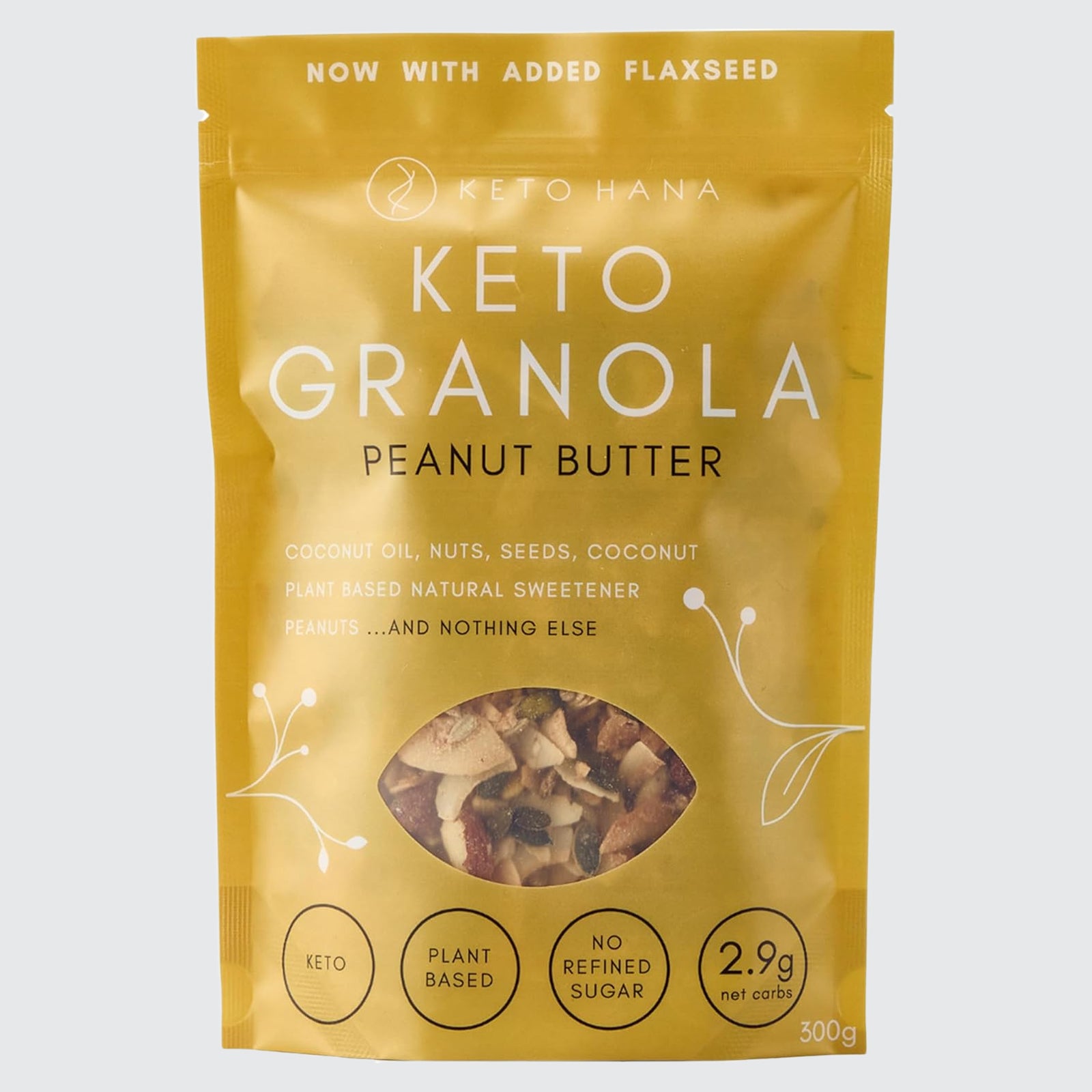 Keto Peanut Butter Granola