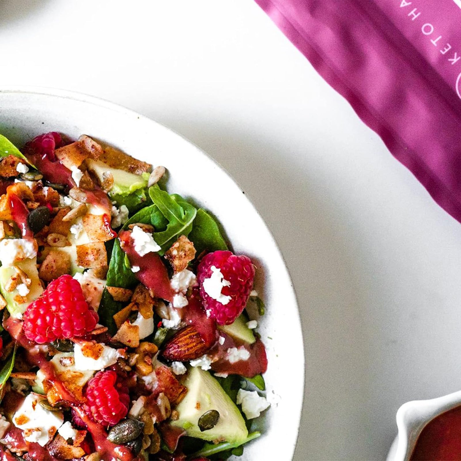 Keto Raspberry Granola