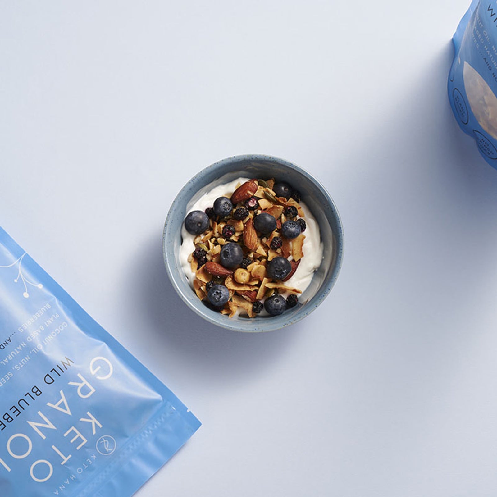 Keto Wild Blueberry Granola