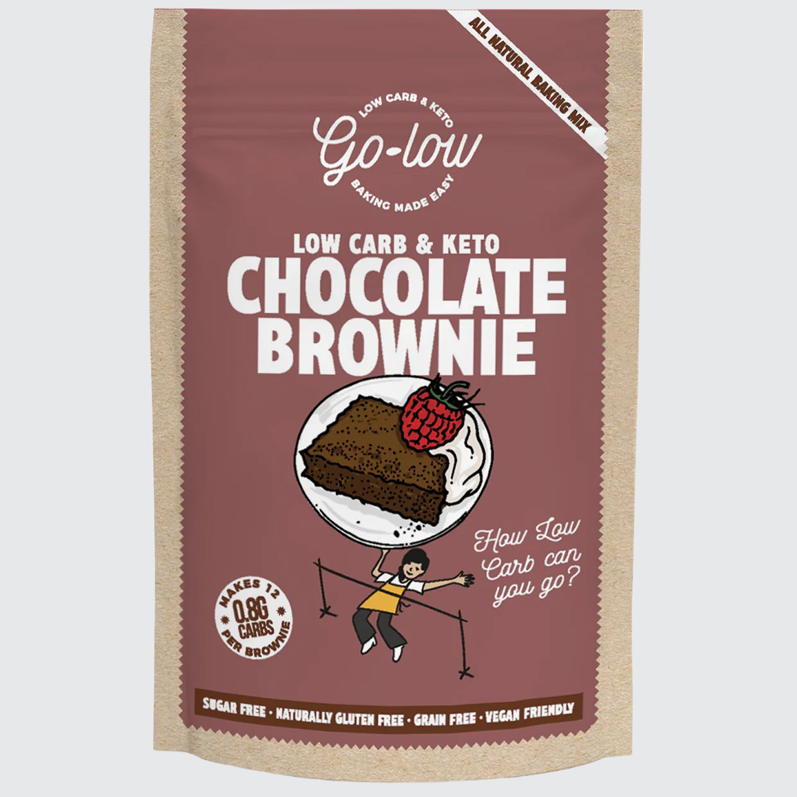 Keto & Low Carb Chocolate Brownie Baking Mix