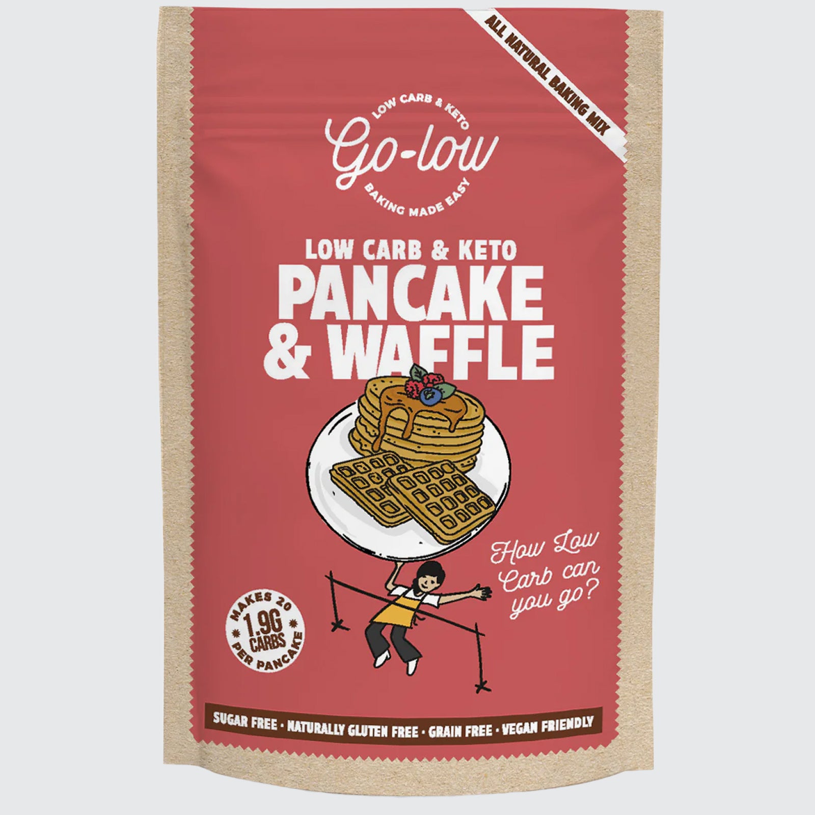 Keto & Low Carb Pancake & Waffle Baking Mix