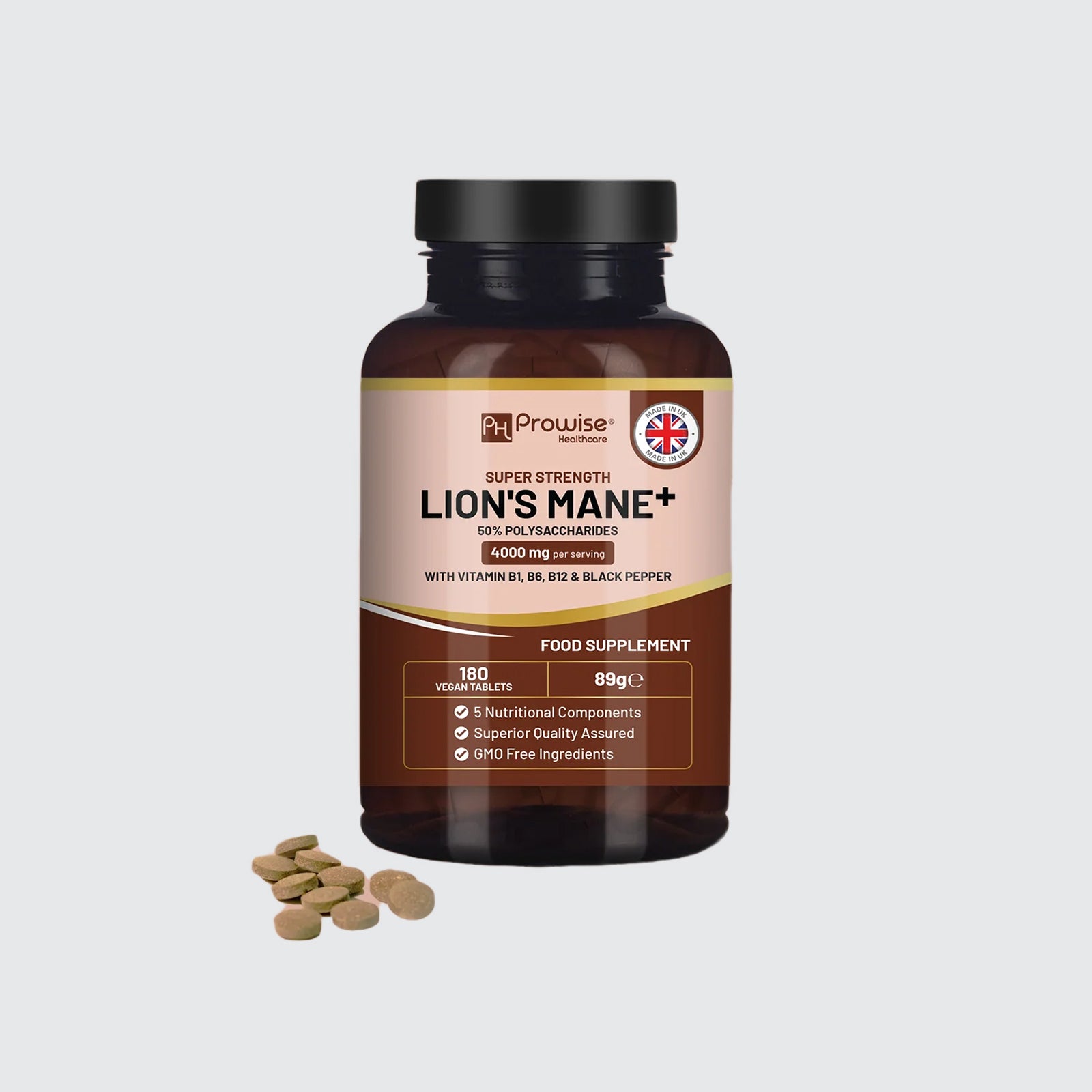 Lions Mane Mushroom  4000mg