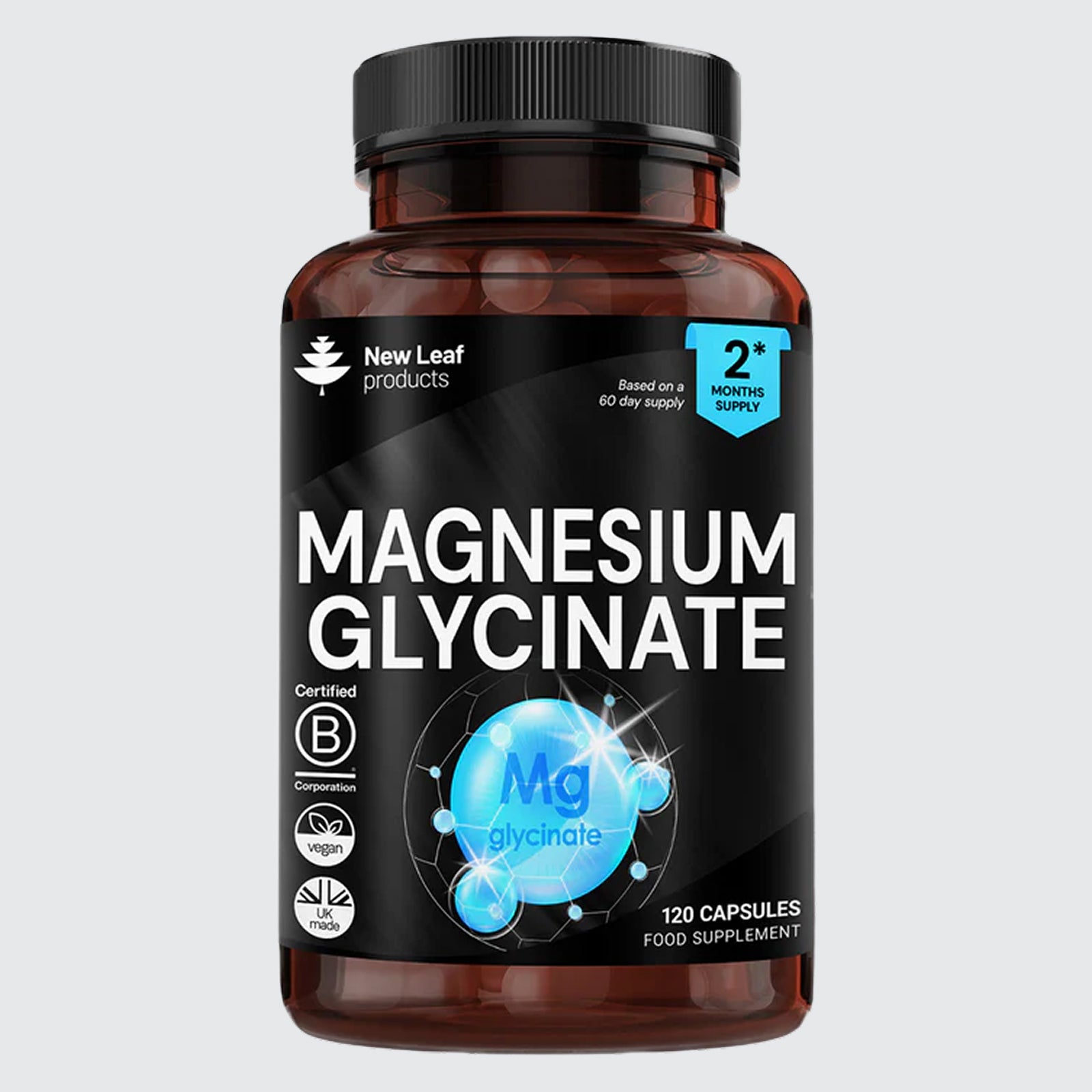 Magnesium Glycinate 1040mg Elemental 208mg