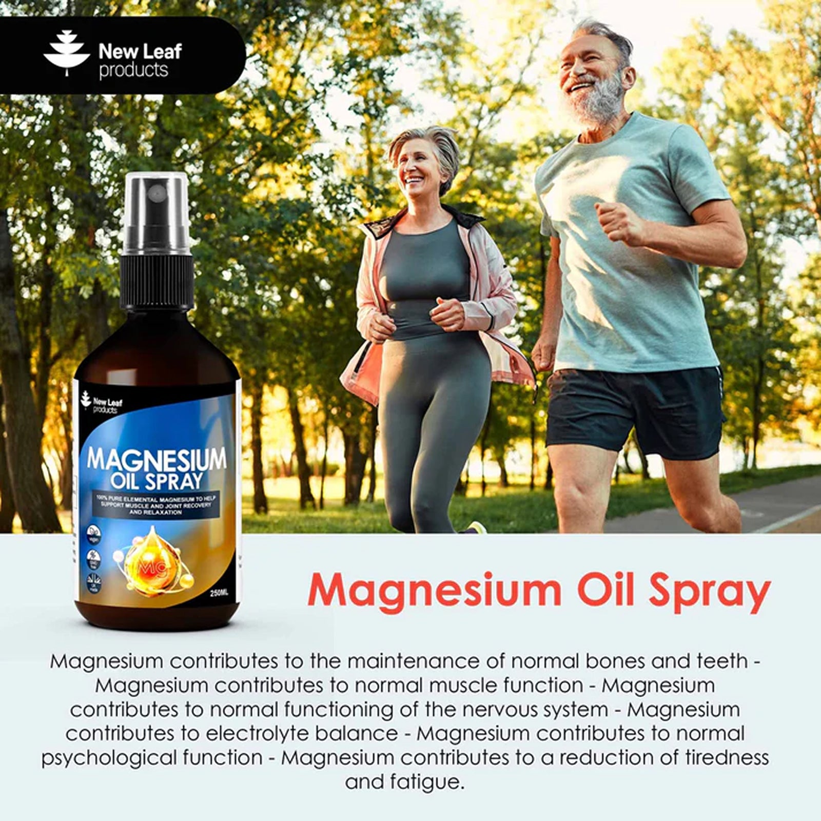 Magnesium Oil Spray - Joints & Aching Muscles 250ml
