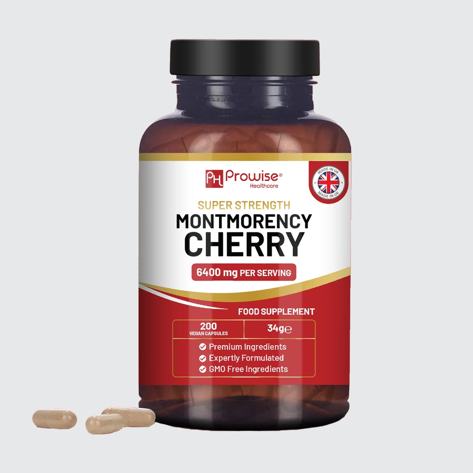 Montmorency Cherry 6400mg - Gout Care, Sleep