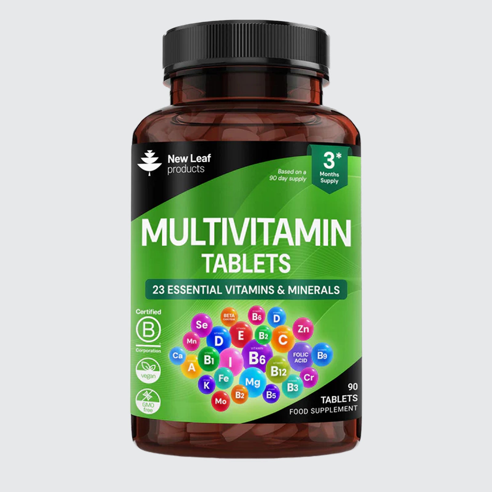 Multivitamin Plus Iron 26 Essential Vitamin & Minerals