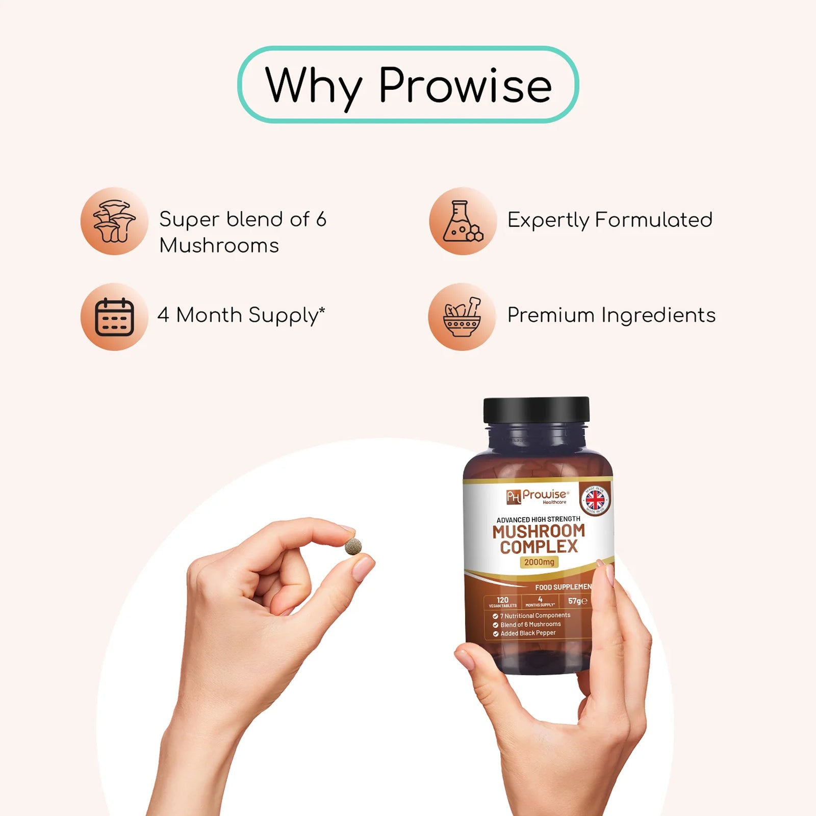 Mushroom Complex 200mg