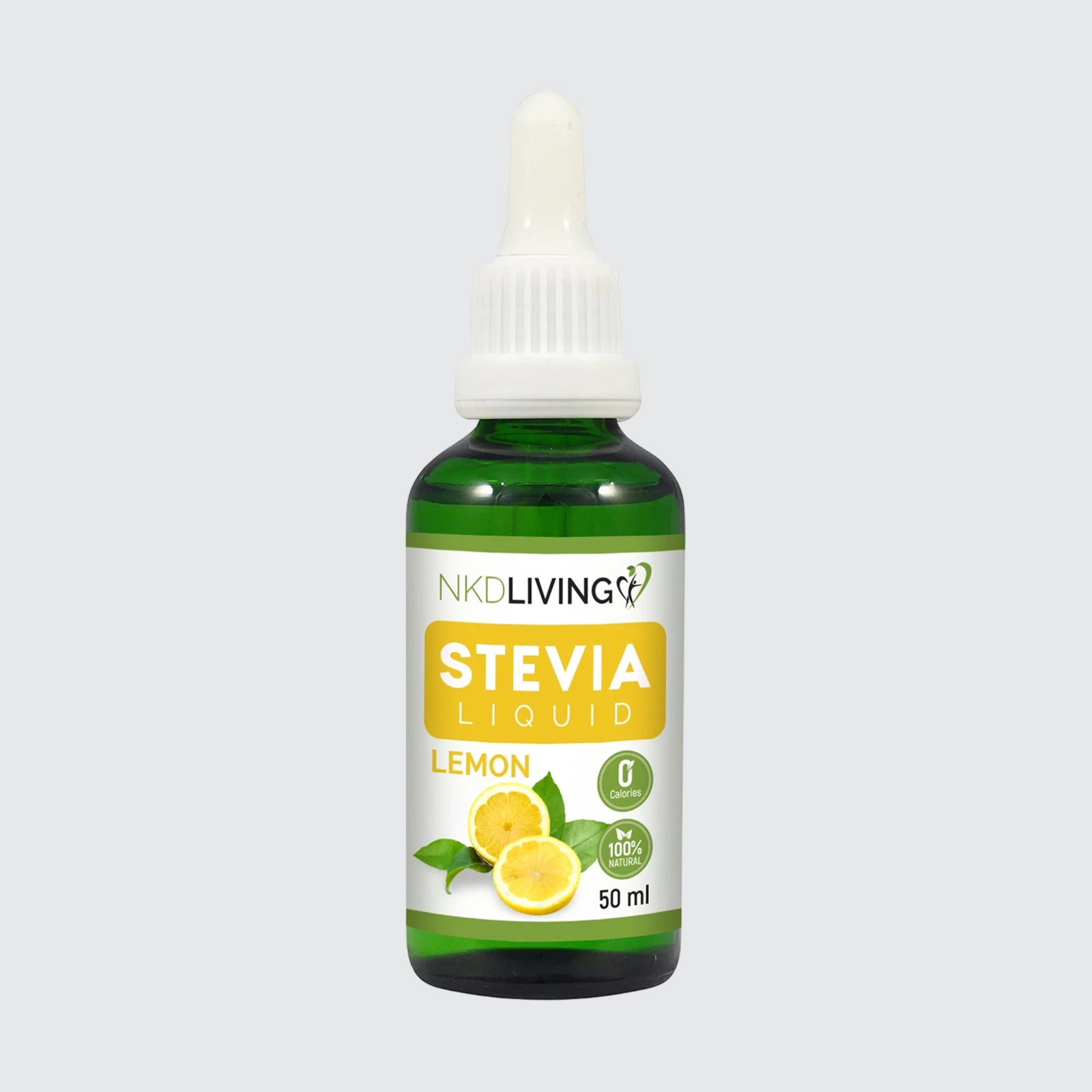 NKD Living 100% Natural Stevia Liquid Vanilla Sweetener