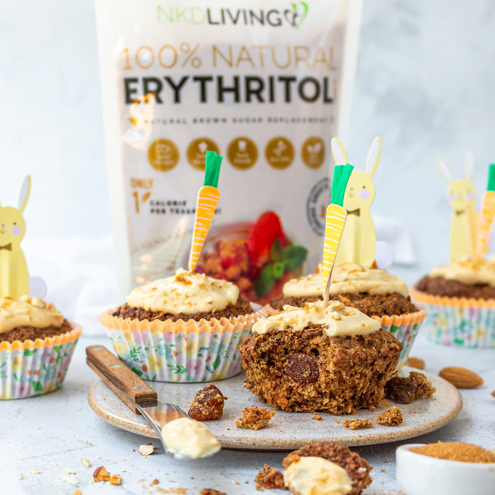 NKD Living Erythritol GOLD Natural Low Calorie Sweetener