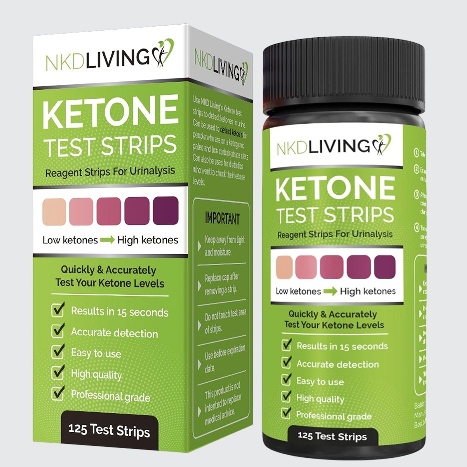 NKD Living Ketone Test Strips