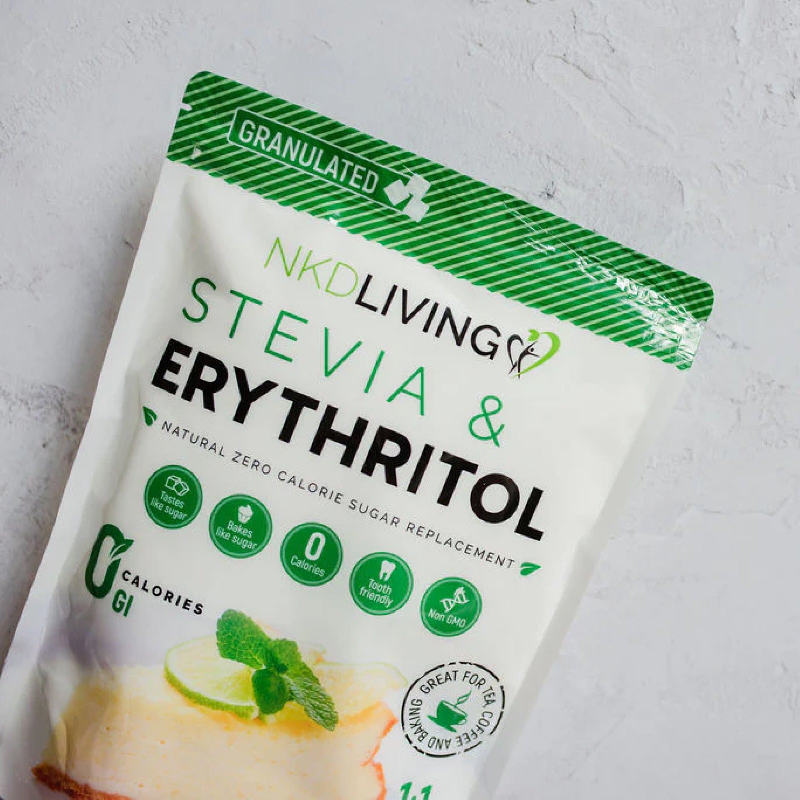 NKD Living Stevia & Erythritol 1:1 0 Calorie Sweetener