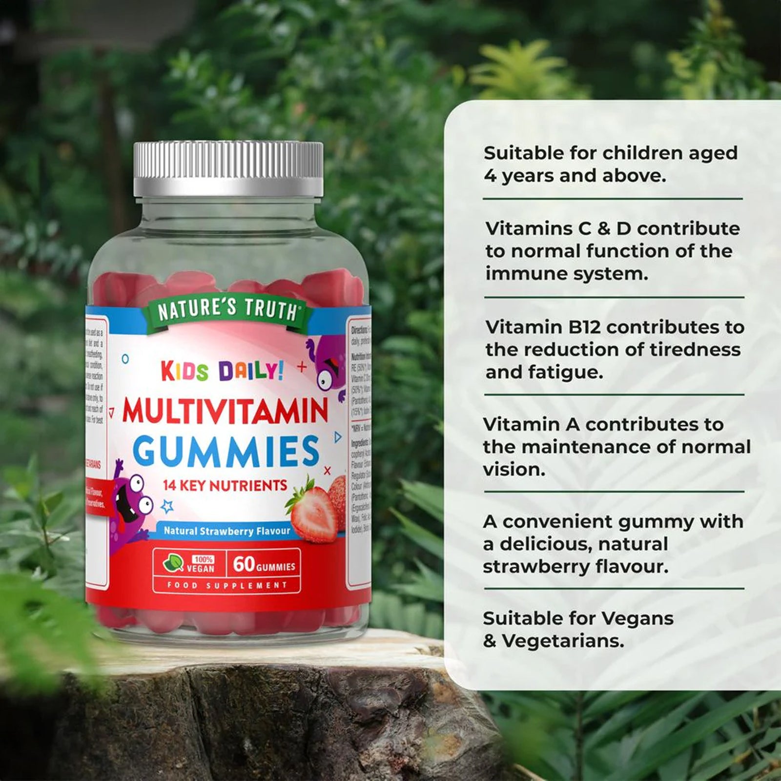 Nature's Truth Kids Multivitamin Strawberry