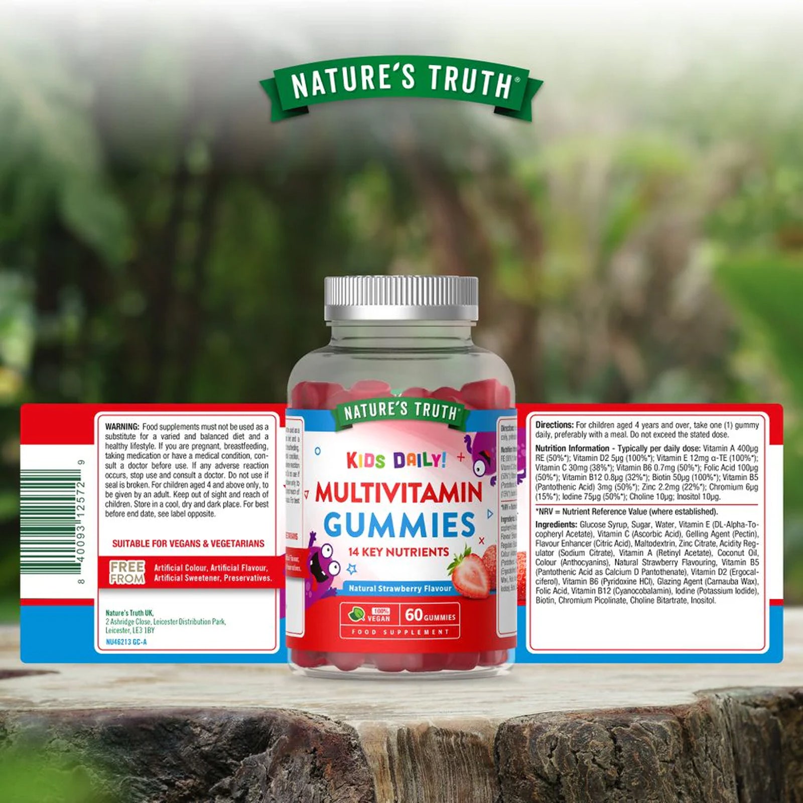Nature's Truth Kids Multivitamin Strawberry