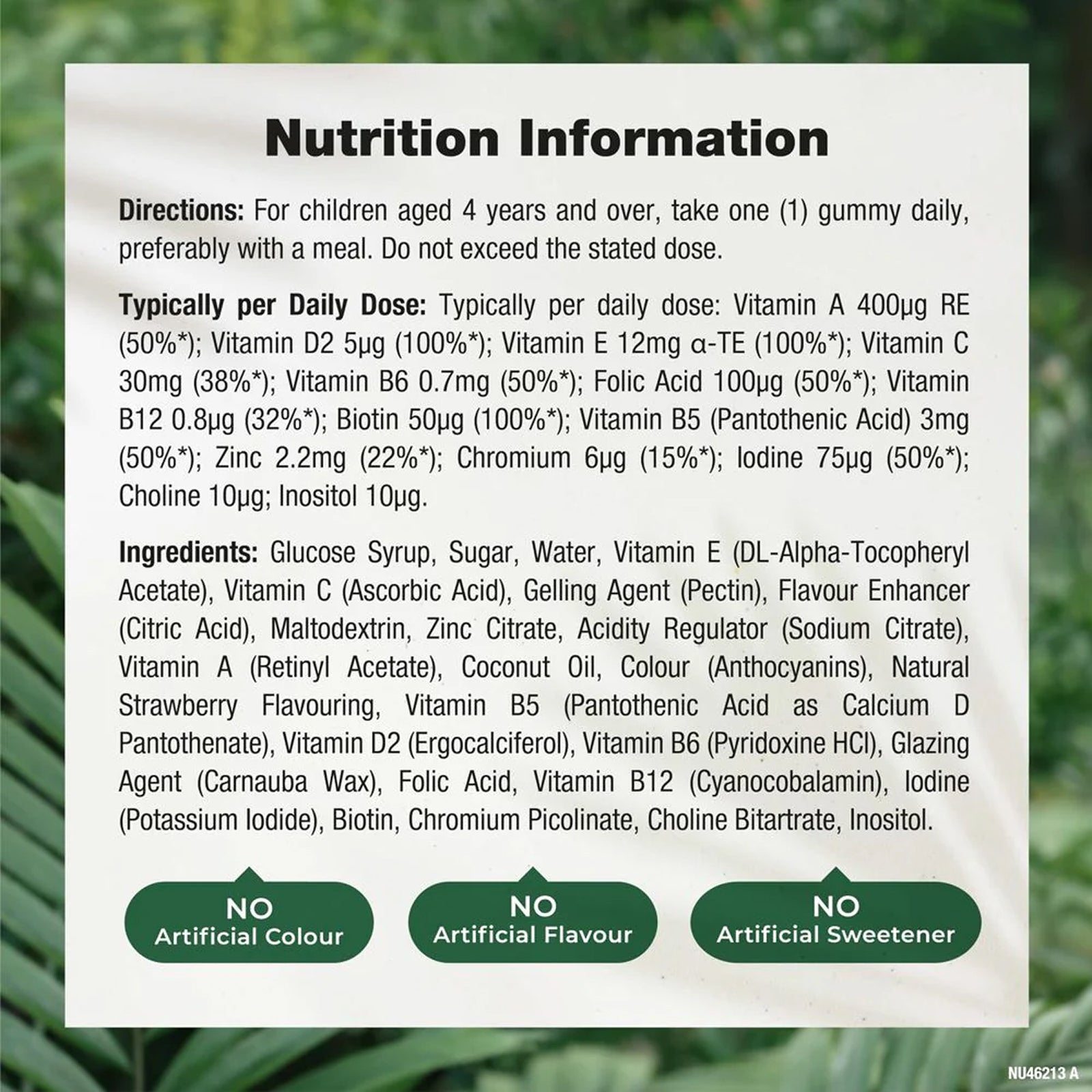 Nature's Truth Kids Multivitamin Strawberry