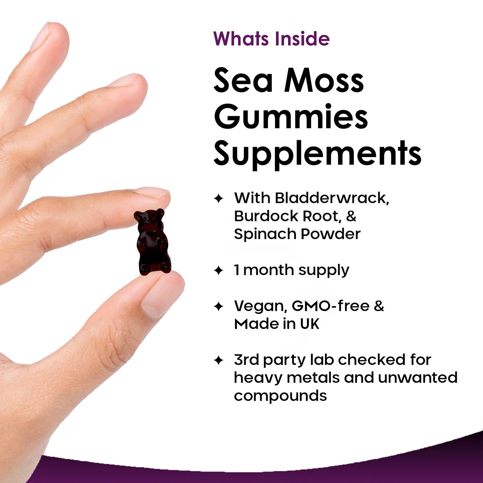 Sea Moss Gummies Vegan