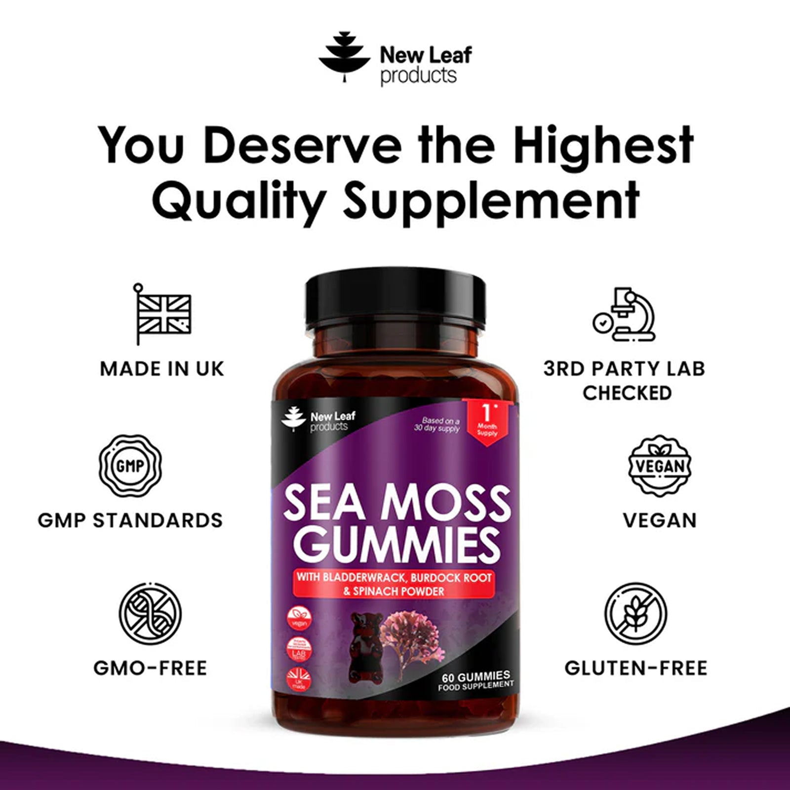 Sea Moss Gummies Vegan