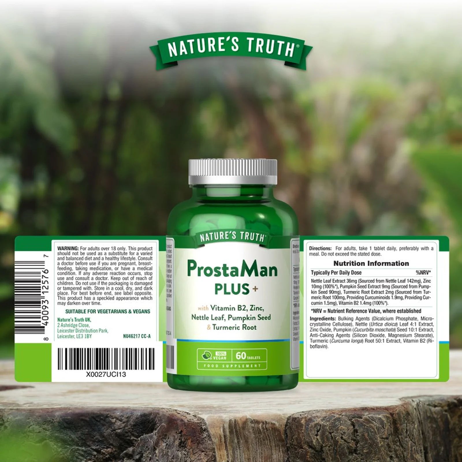 Natures Truth Prostate Plus+ Vegan