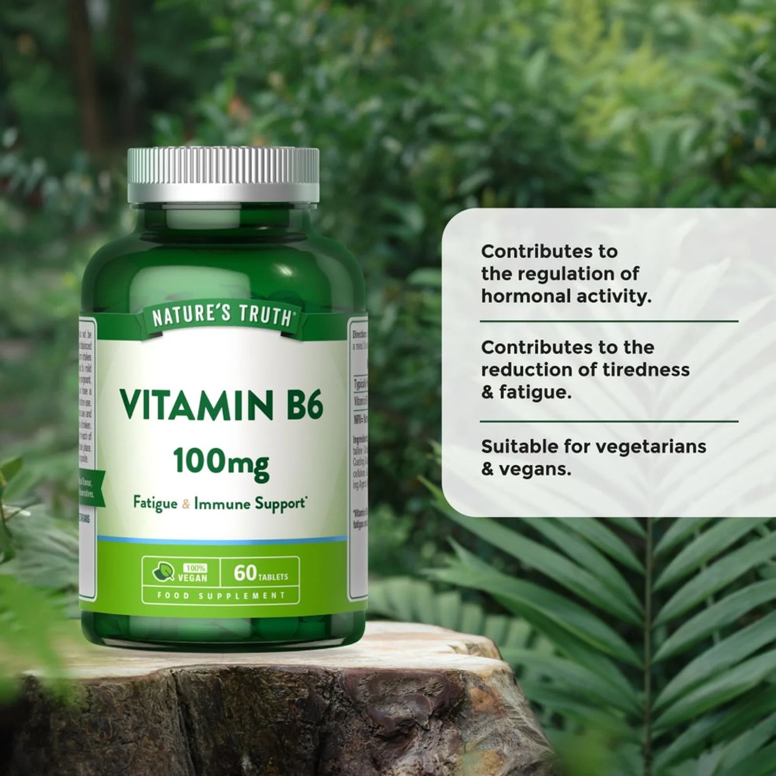Natures Truth Vitamin B6 Vegan