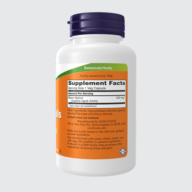 Black Walnut Hulls 500 mg