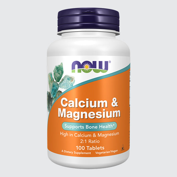 Calcium & Magnesium Tablets Support Bone