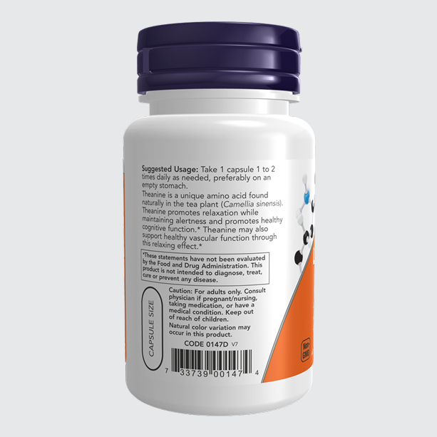 L-Theanine, Double Strength 200 mg
