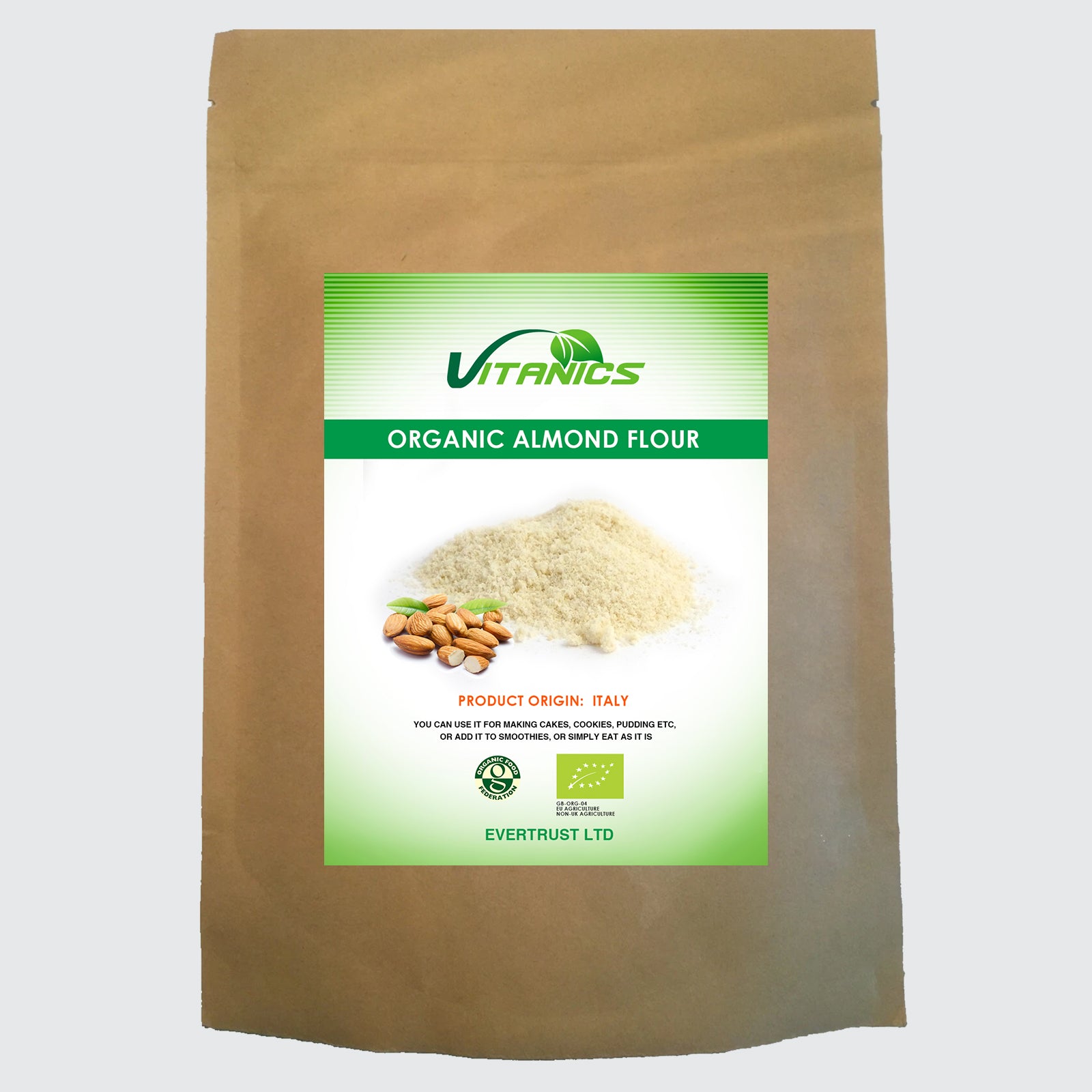 Organic Almond Flour - 100% Certified