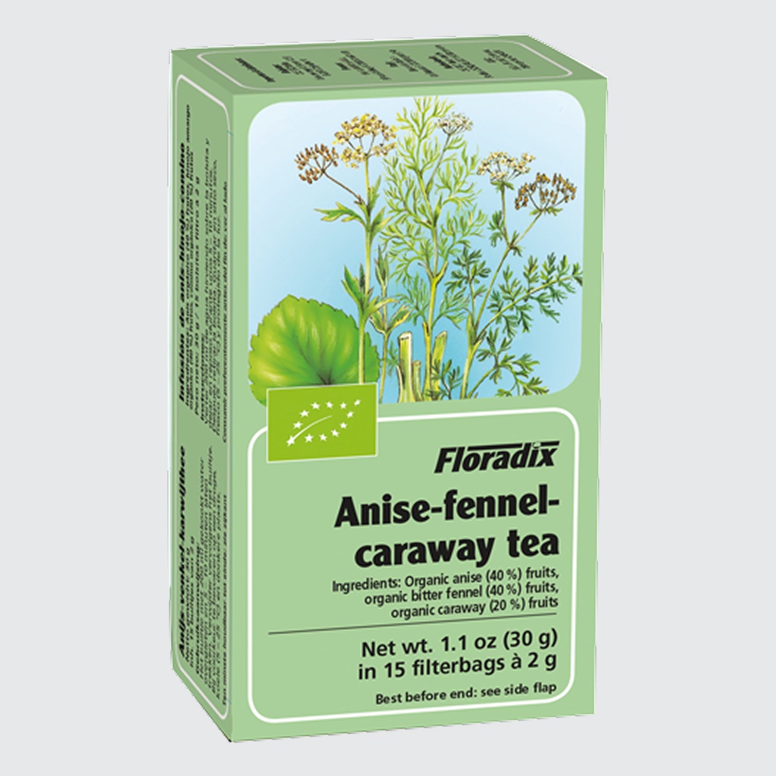 Organic Anise Fennel & Caraway Herbal Tea