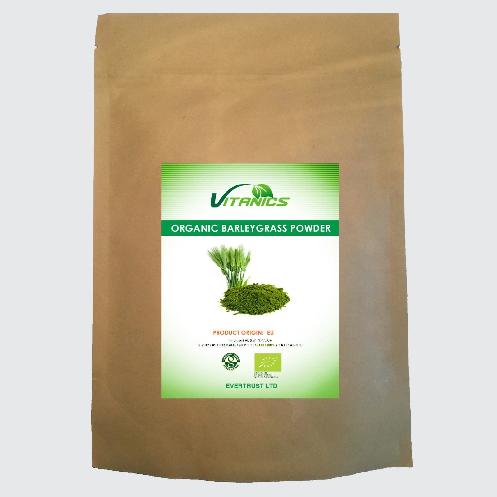 Organic Barley Powder - 100% Certified