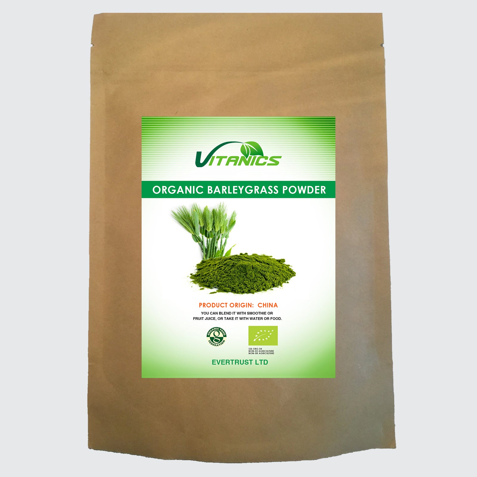 Organic Barley Powder - 100% Certified