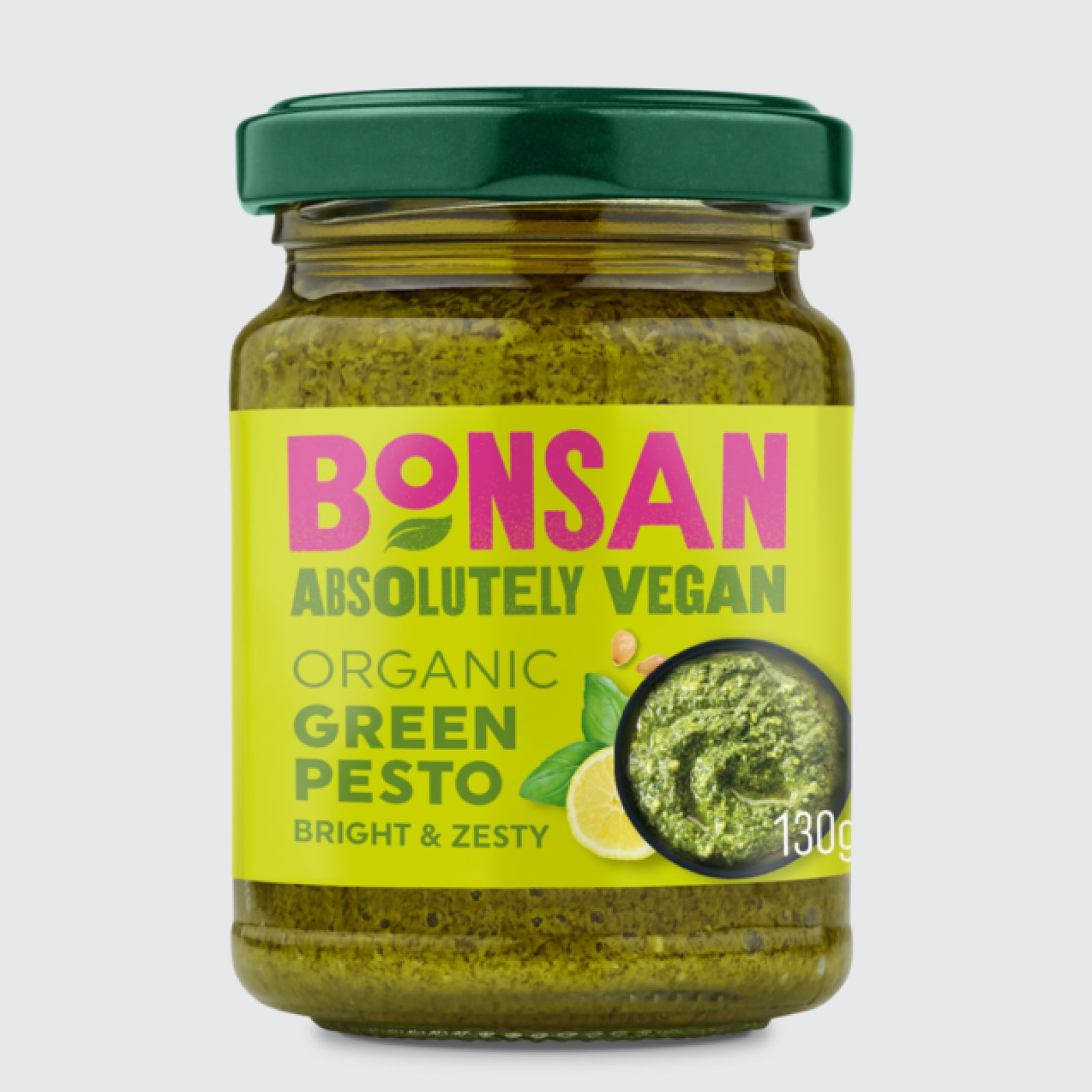 Organic Bonsan Vegan Green Pesto