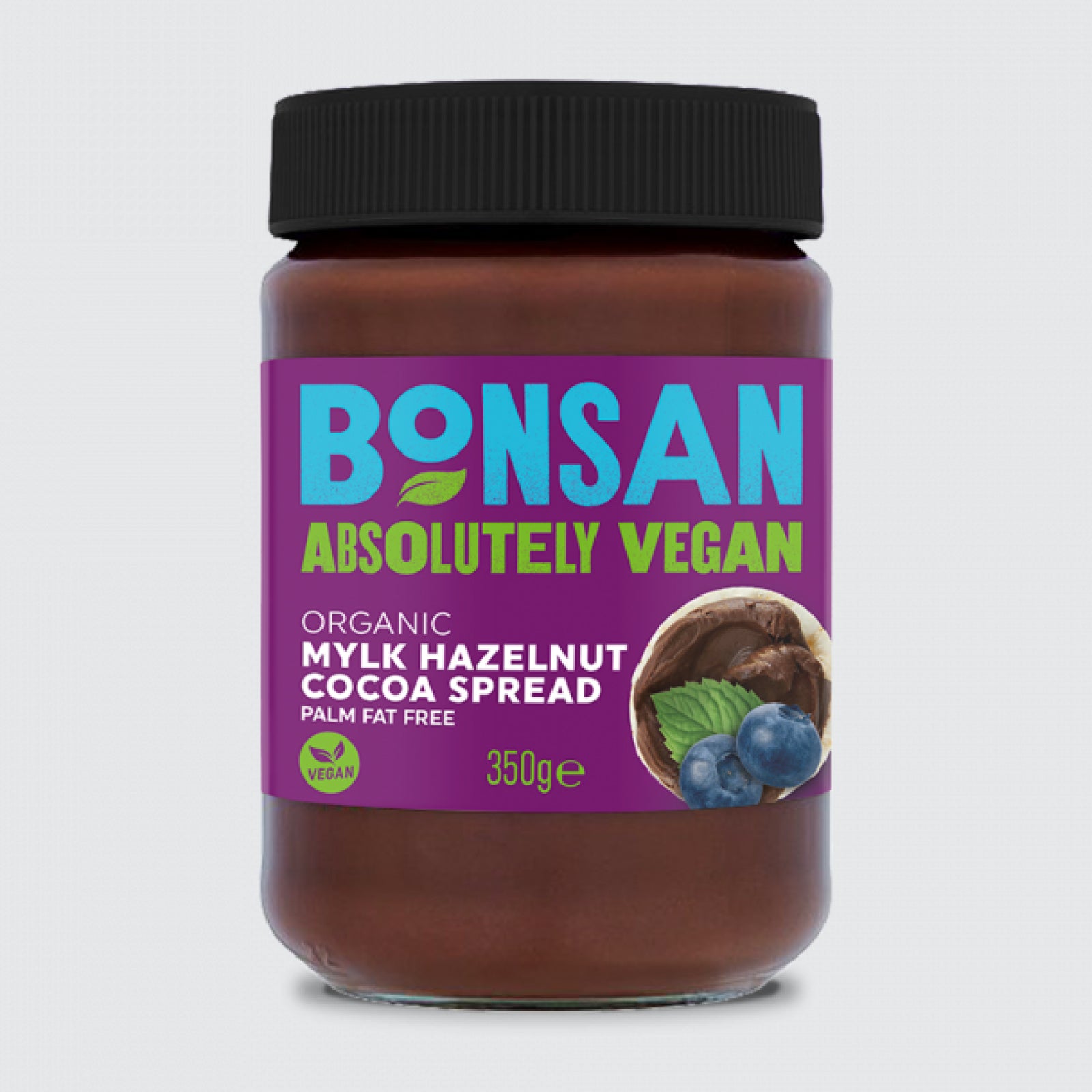 Organic Bonsan Vegan Mylk Hazelnut Cocoa Spread