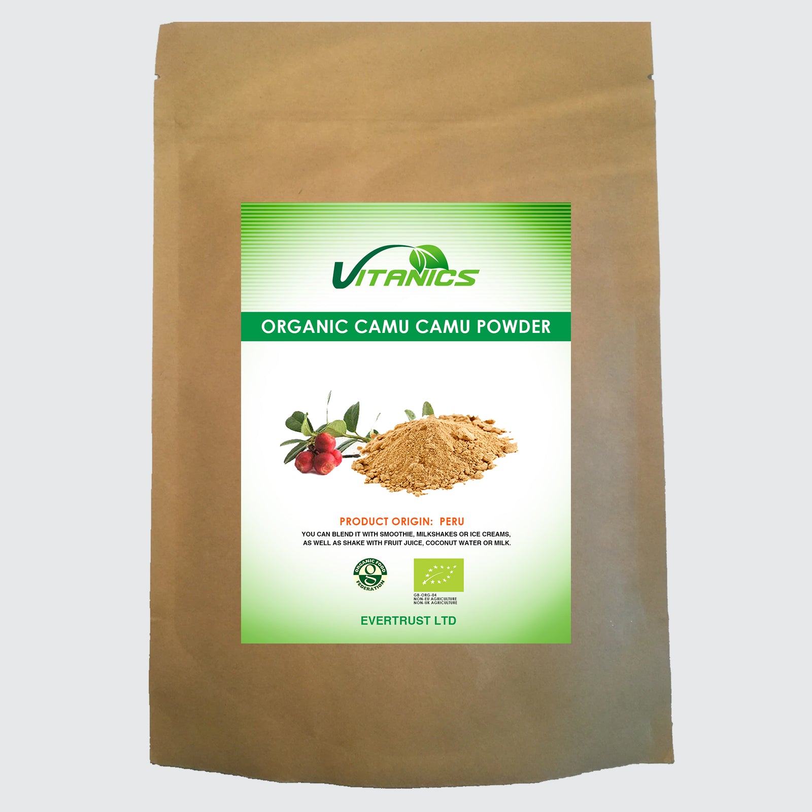 Organic Camu Camu Powder - 100% Certified