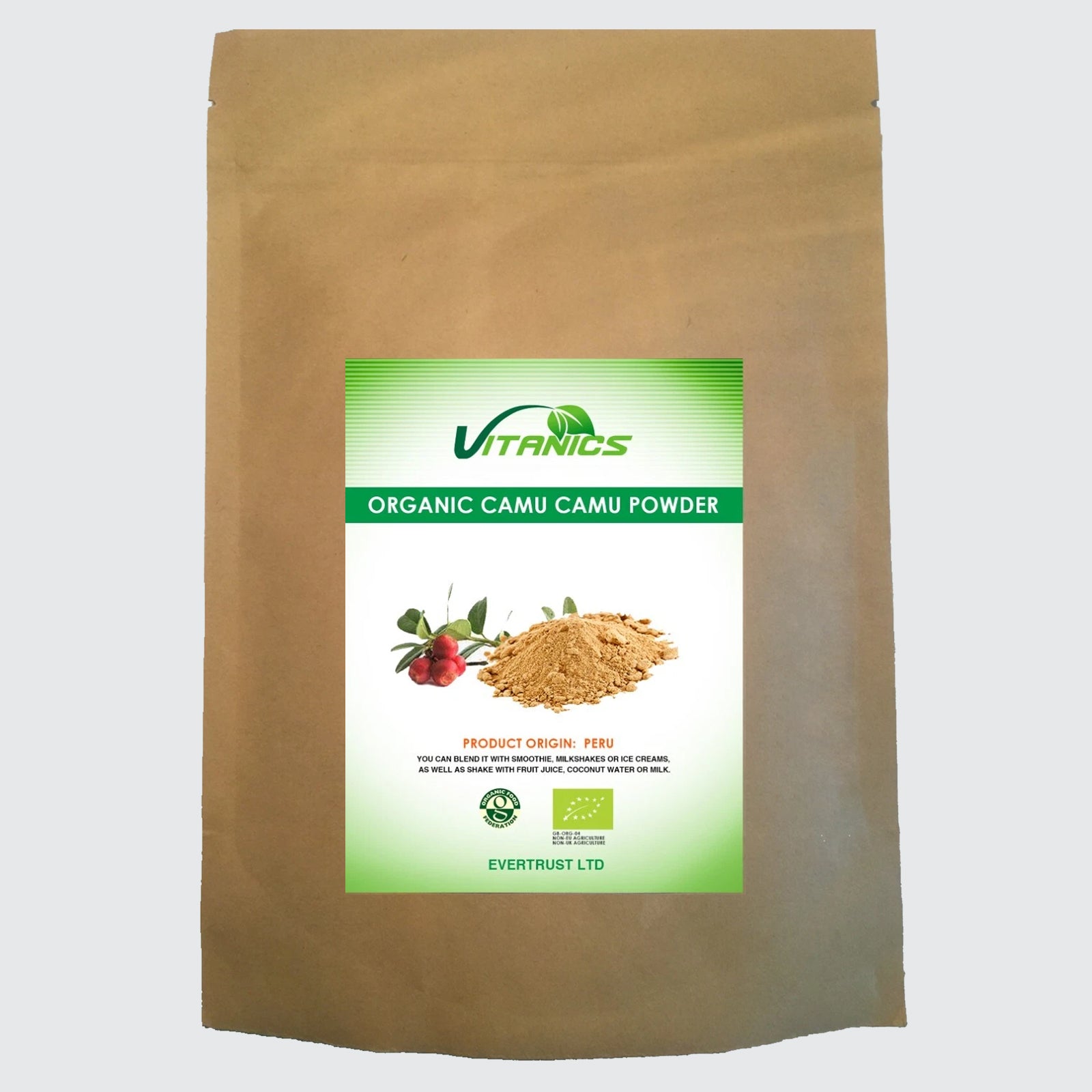 Organic Camu Camu Powder - 100% Certified