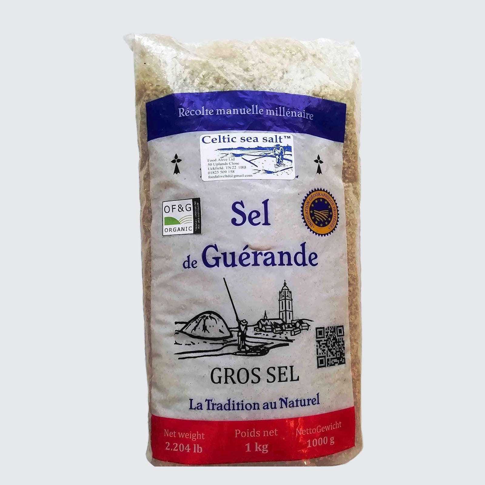 Organic Celtic Sea Salt Coarse
