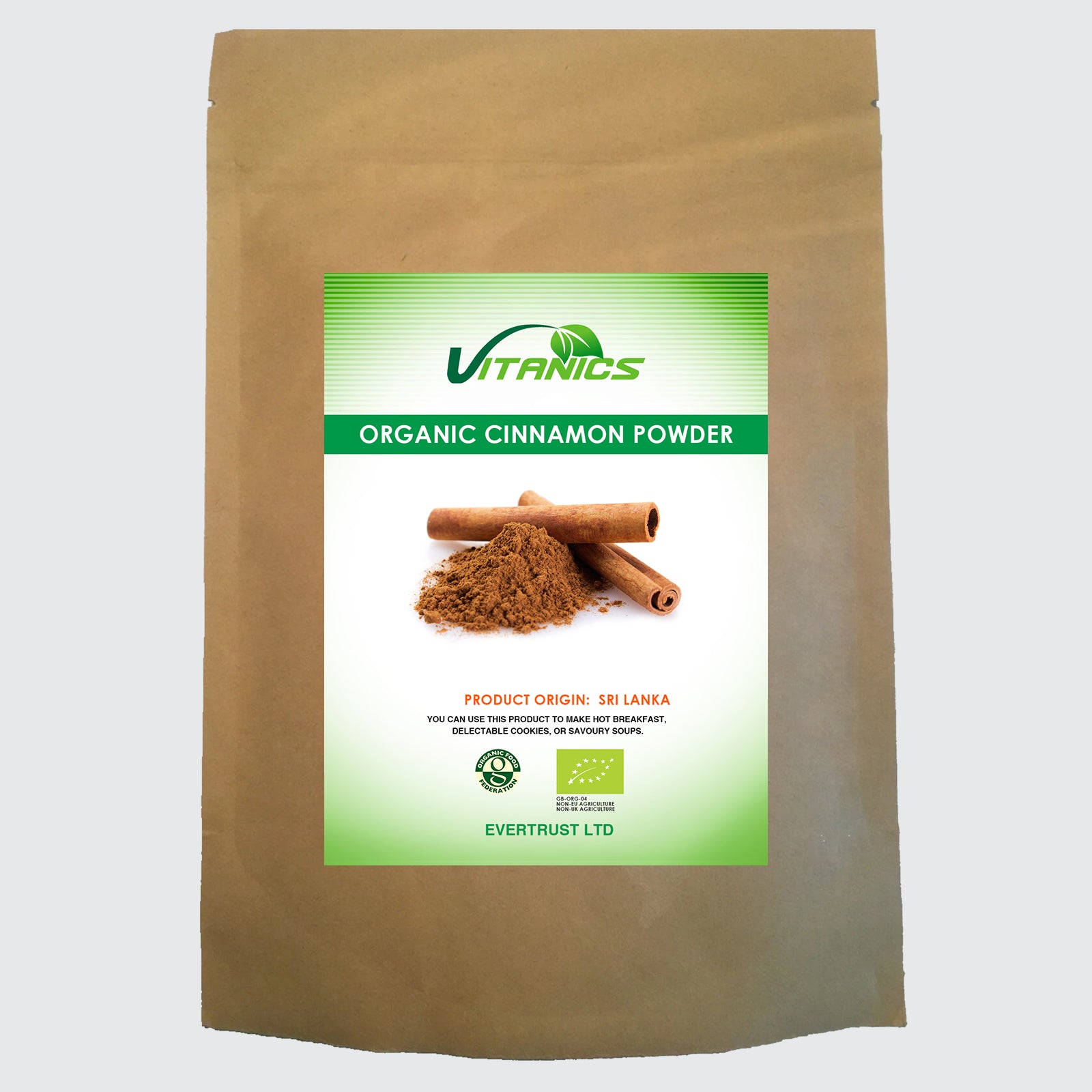 Organic Cinnamon Powder - 100% Certified